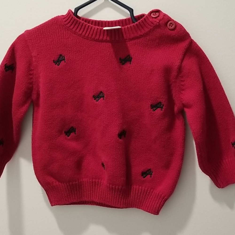 Airplane sweater 6 to 12 month